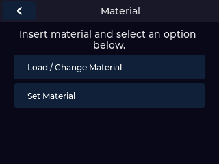Material screen